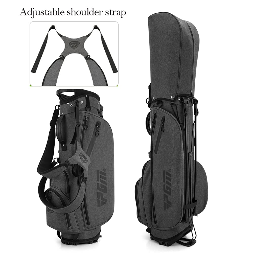 Amazon | メンズとレディースのスタンドタイプゴルフバッグ
