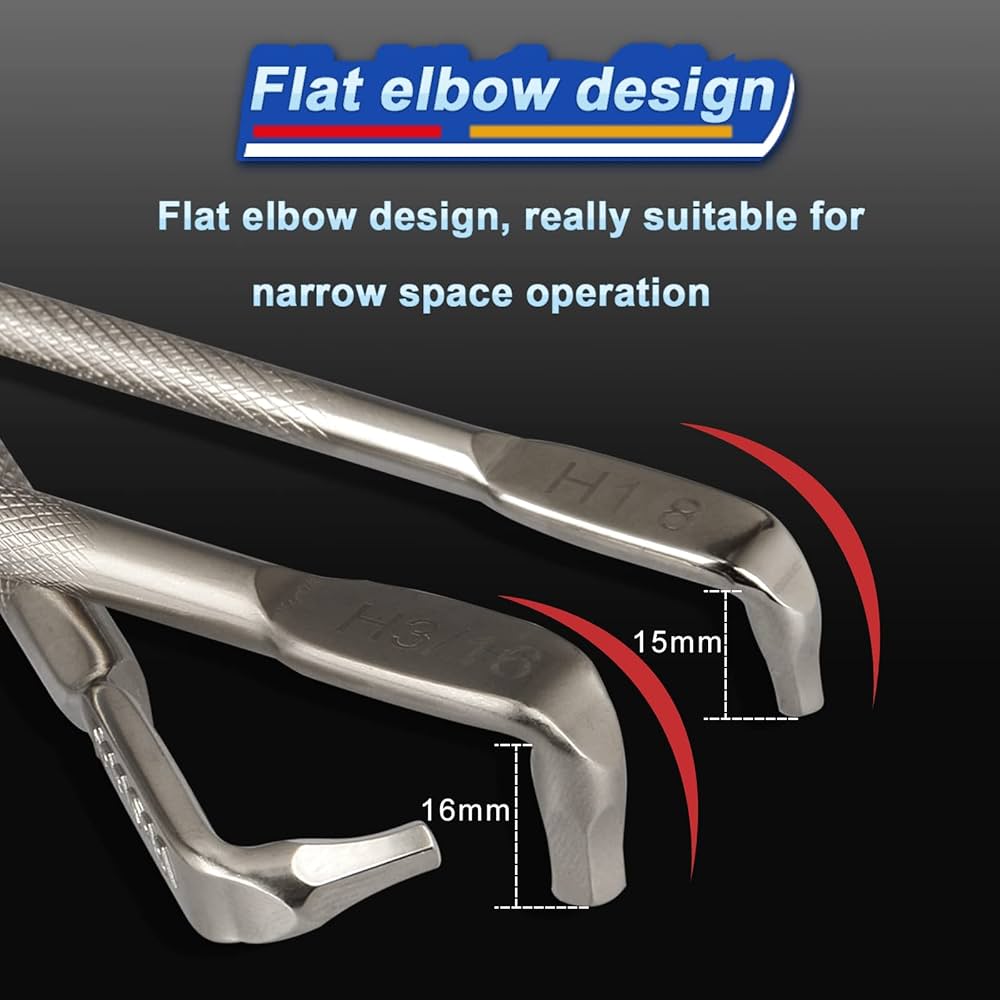 Amazon | SHAOHUA アレンレンチ2点セット ダブルヘッドオフセット