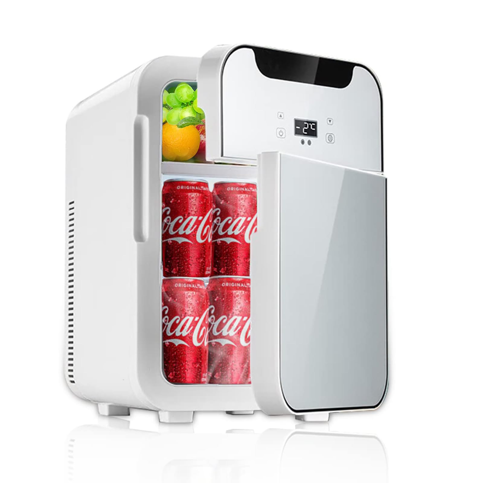 Amazon | 冷蔵庫 小型 20L ミニ冷蔵庫 LCD温度表示 冷温庫 ペルチェ式