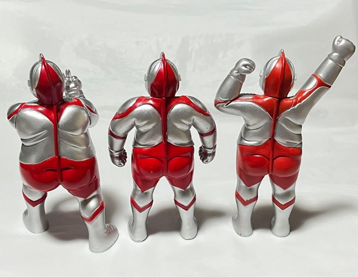 Amazon.co.jp: デブトラマン ファットラマン フィギュア3体 ぽっちゃり