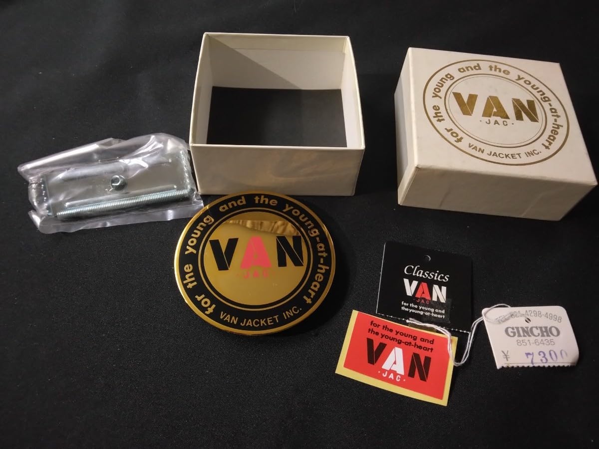 Amazon.co.jp: VAN JAC ヴァンジャケット 丸VAN カーバッジ 限定カラー