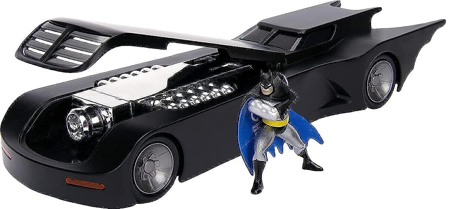 Amazon.com: Jada Toys 1:24 Batman Animated Series Batmobile Die