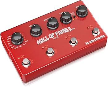 TC Electronic Hall of Fame 2X4 Reverb - Reverb Pedalı : Amazon.com