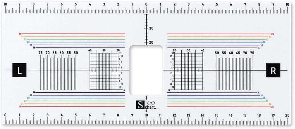 Amazon.co.jp: サンニシムラ(San Nishimura) Sチャート(メガネサイズ