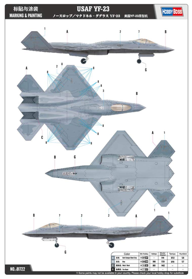 Amazon | ホビーボス 1/48 エアクラフトシリーズ ノースロップ