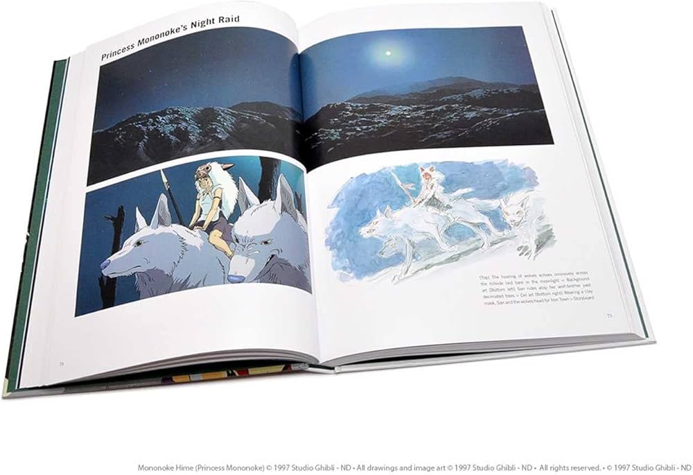 Amazon | Art of Princess Mononoke | Miyazaki, Hayao | Art