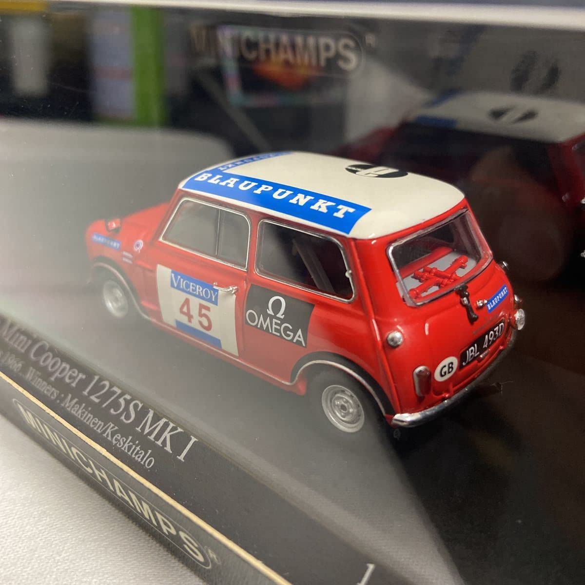 Amazon | MINICHAMPS 1/43 MORRIS MINI COOPER 1275S MKⅠ Rally 1000