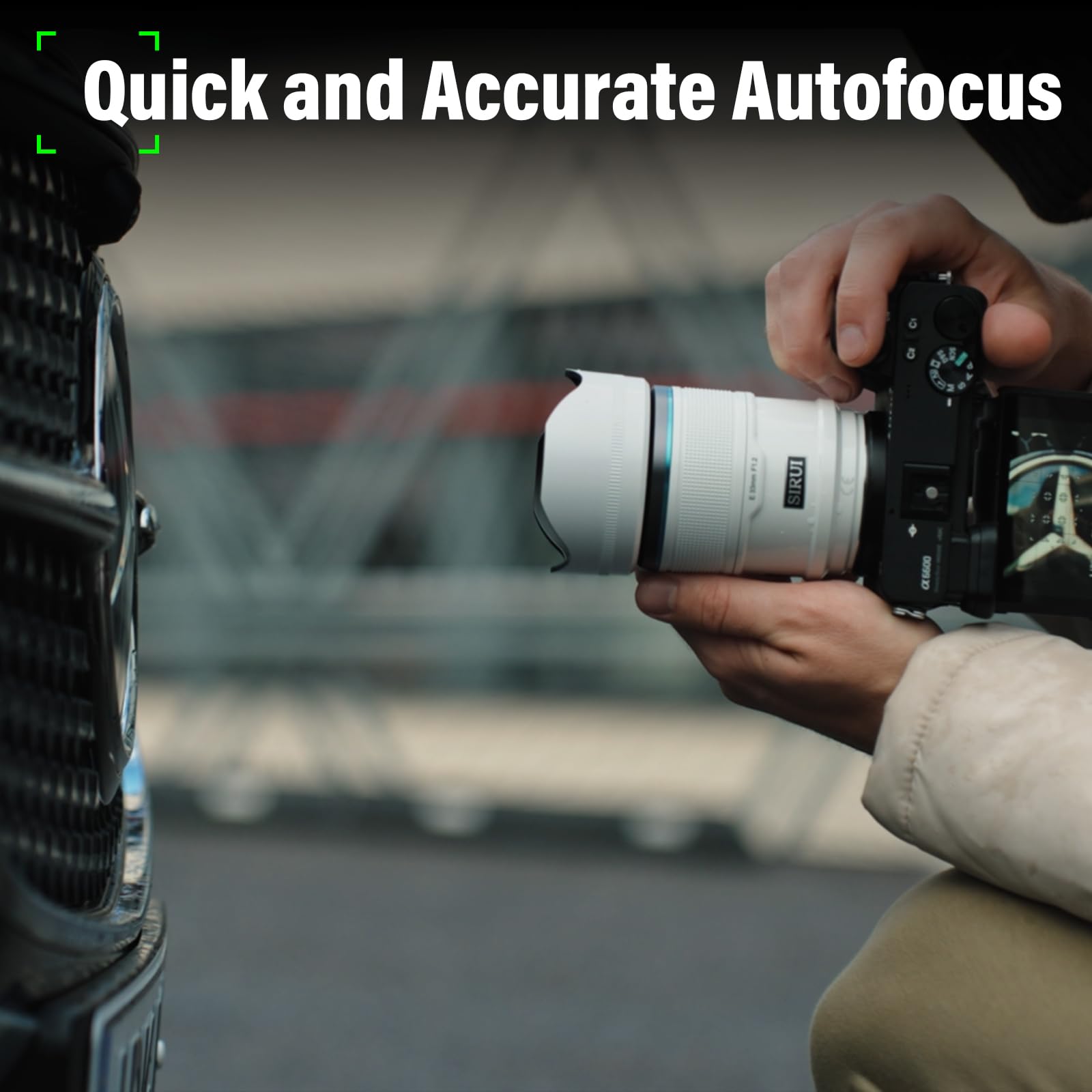 Amazon.co.jp: SIRUI Sniper 56mmオートフォーカスレンズ、F1.2広角APS