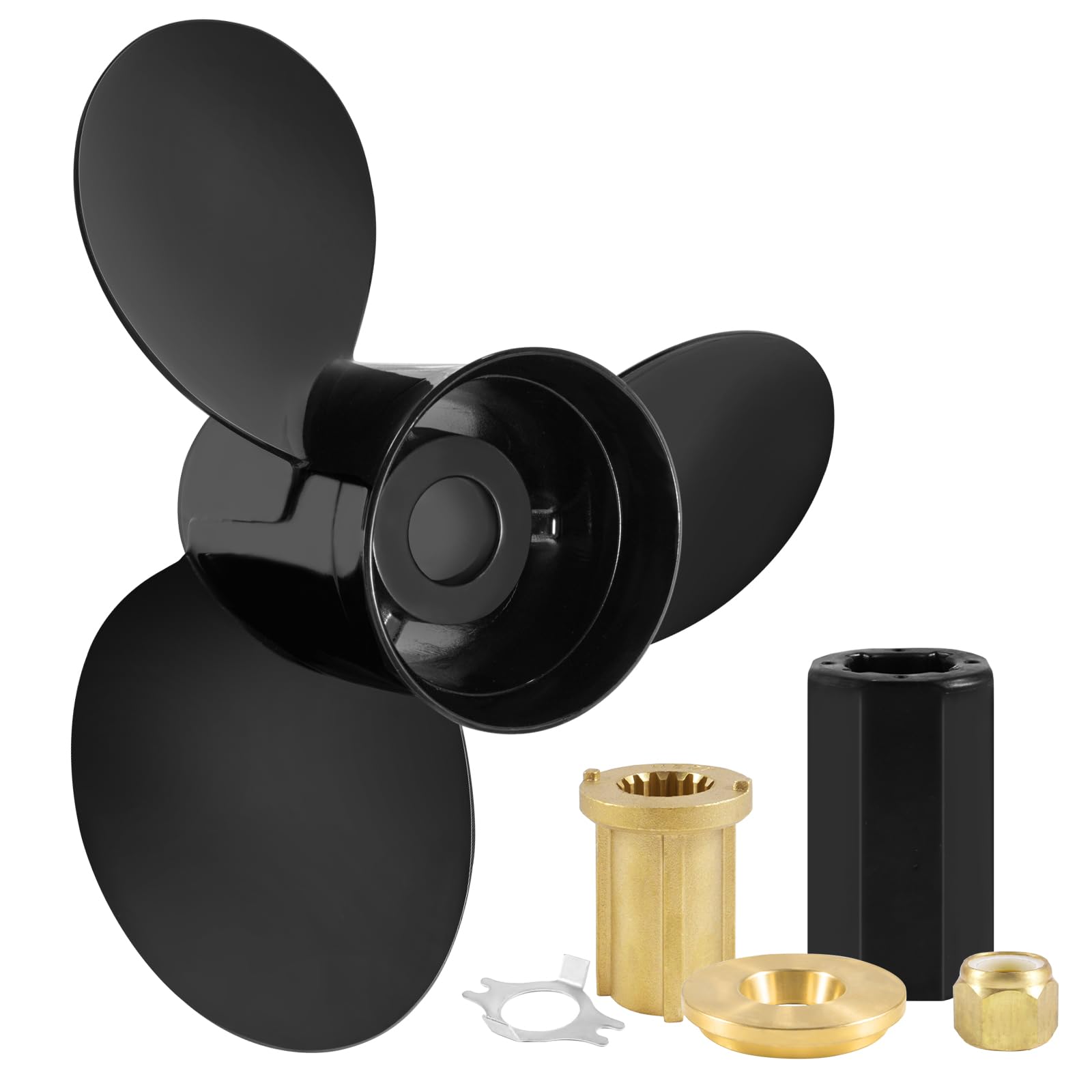 15 X17 Replace OEM#48-832828A45 Boat Outboard Propeller for