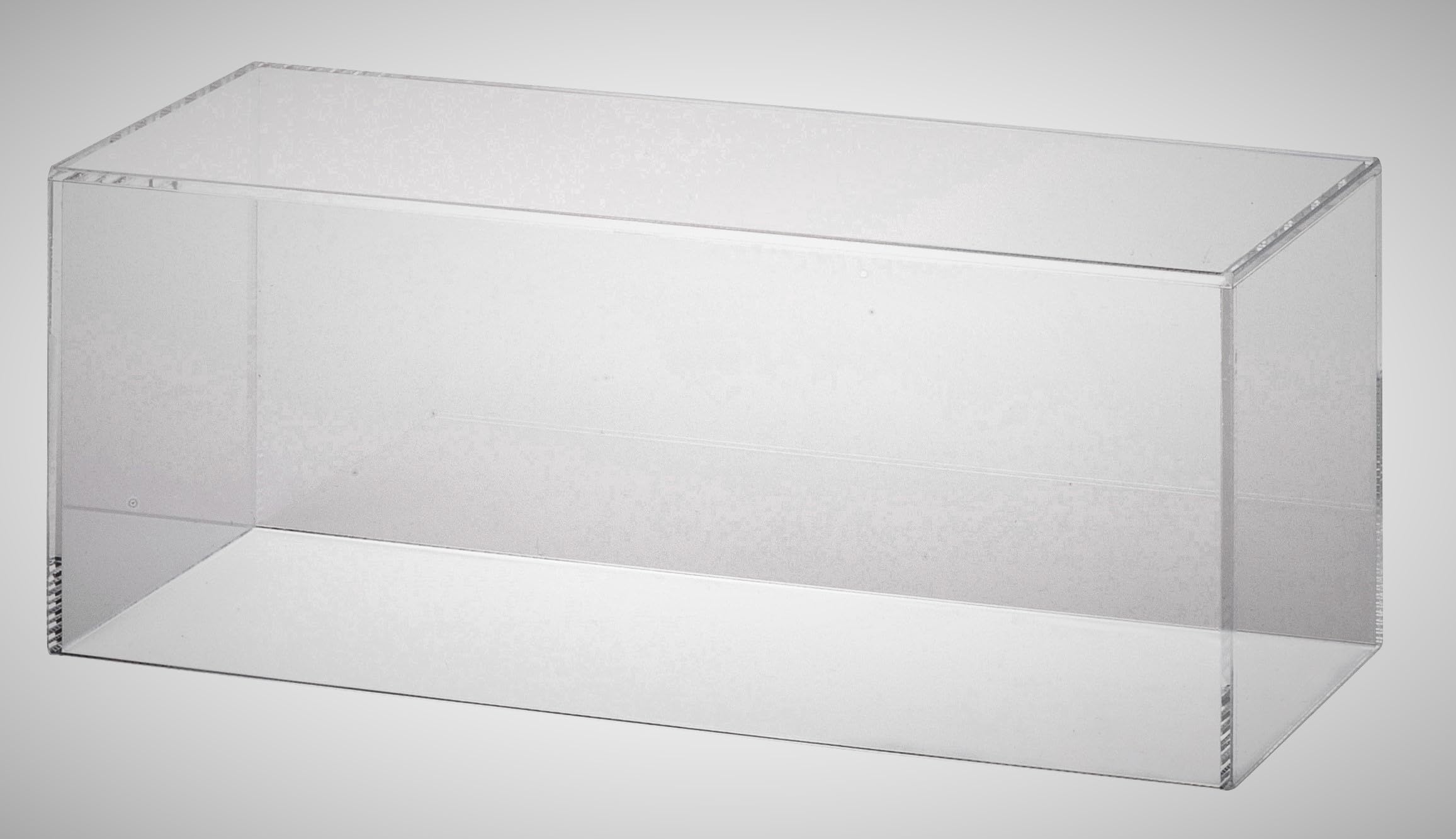 Amazon.co.jp: アクリルボックス5面体 W500×D200×H300 : ホビー