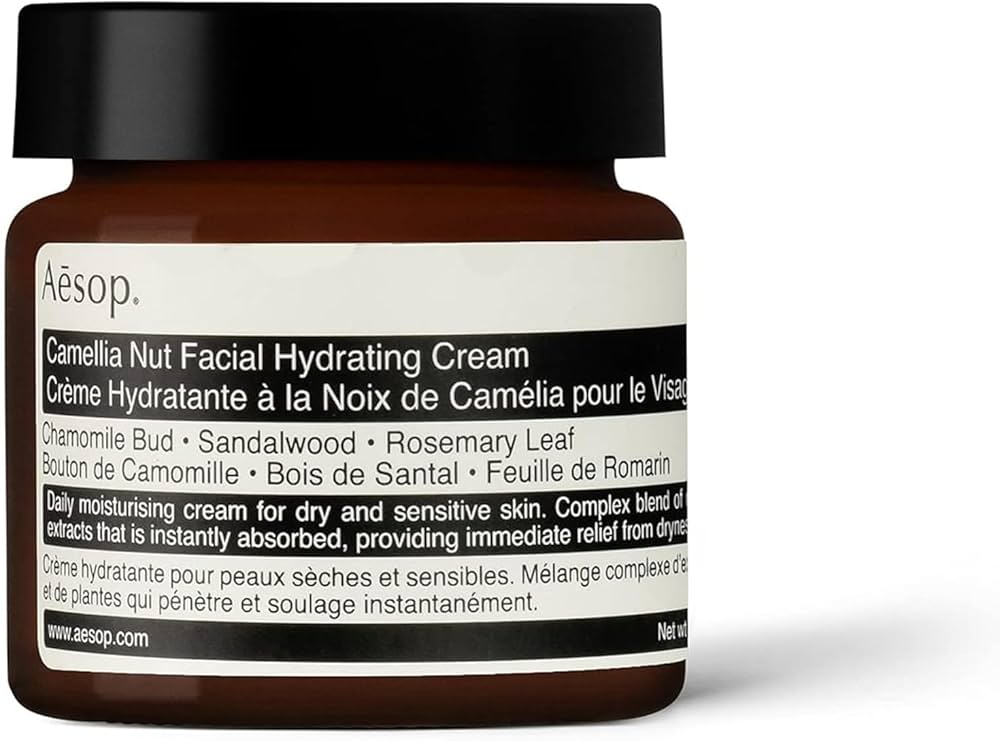 Amazon.com: Aesop Camellia Nut Facial Hydrating Cream | Daily