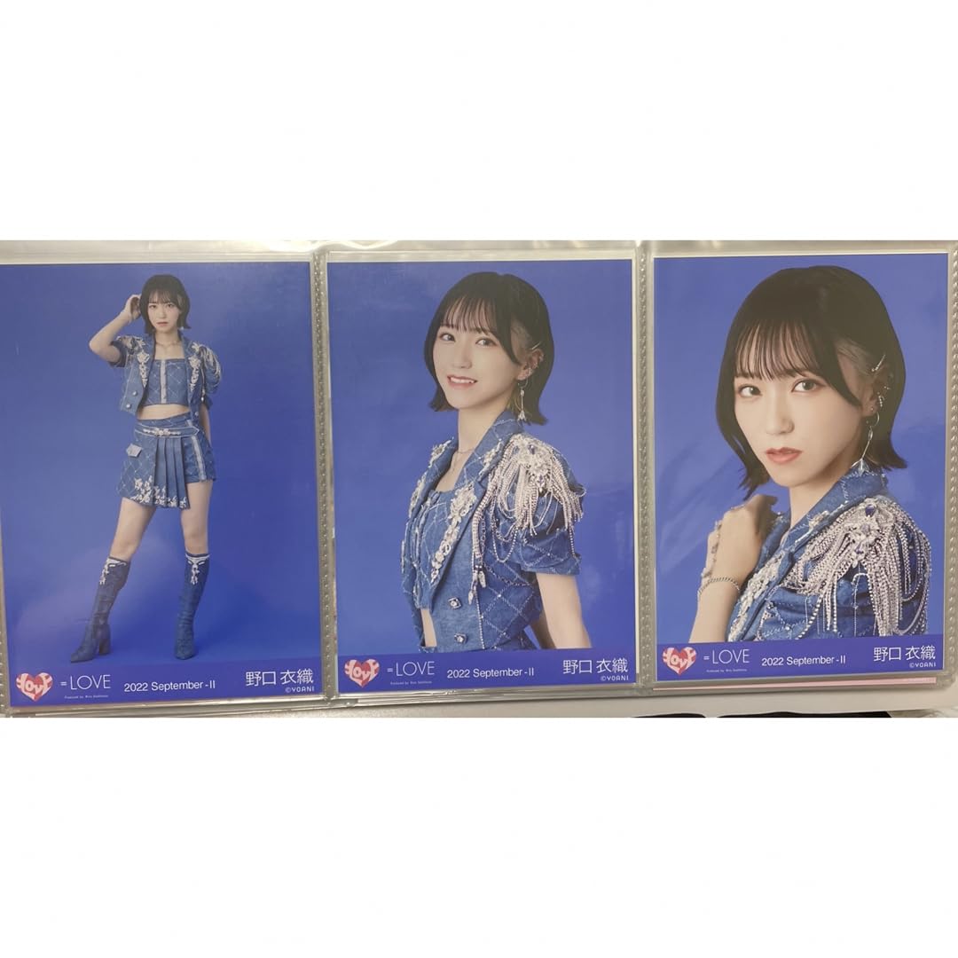 Amazon.co.jp: イコラブ =LOVE 野口衣織 生写真 コンプ Be selfish