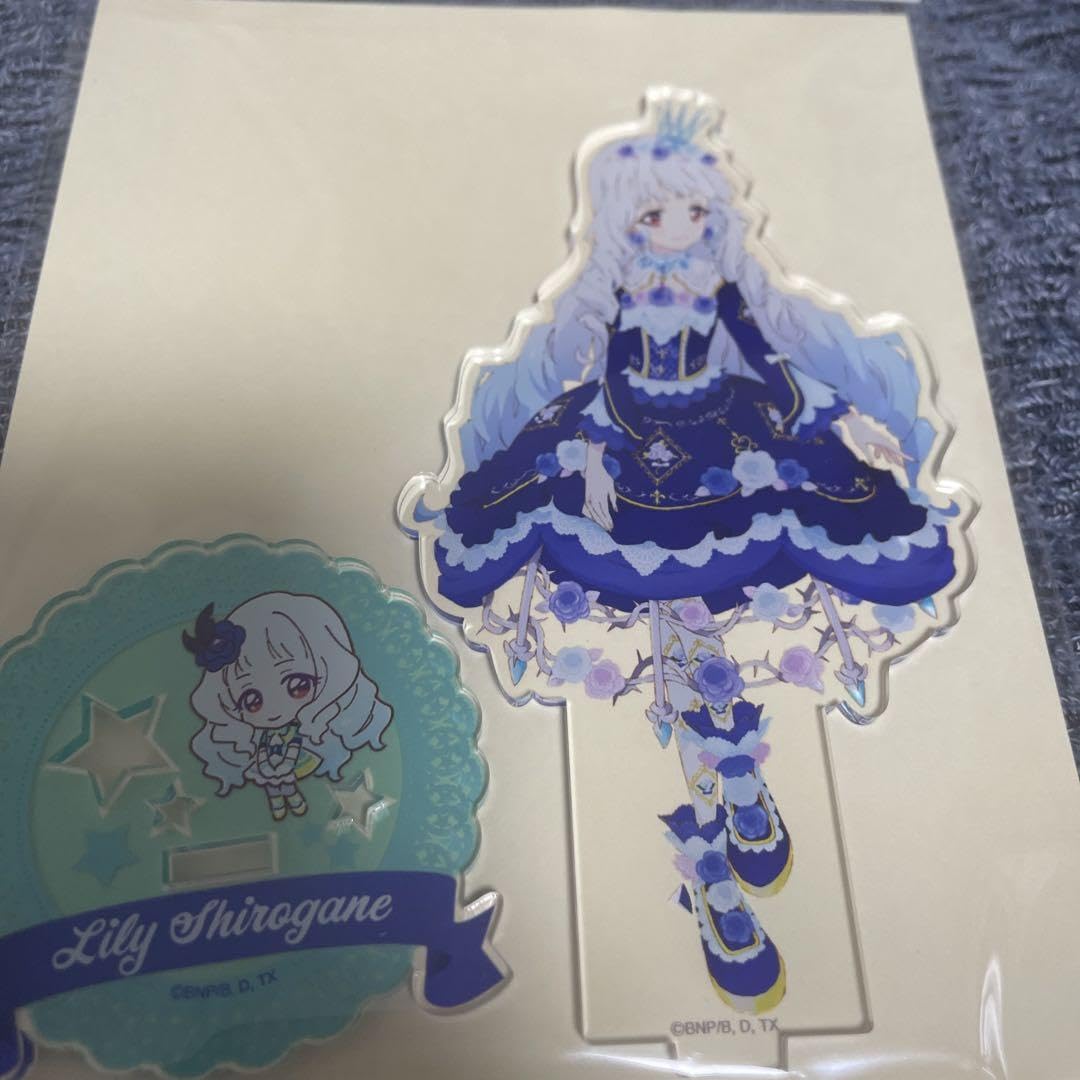 Amazon.co.jp: 白銀リリィ SPR アクリルスタンド アイカツスターズ
