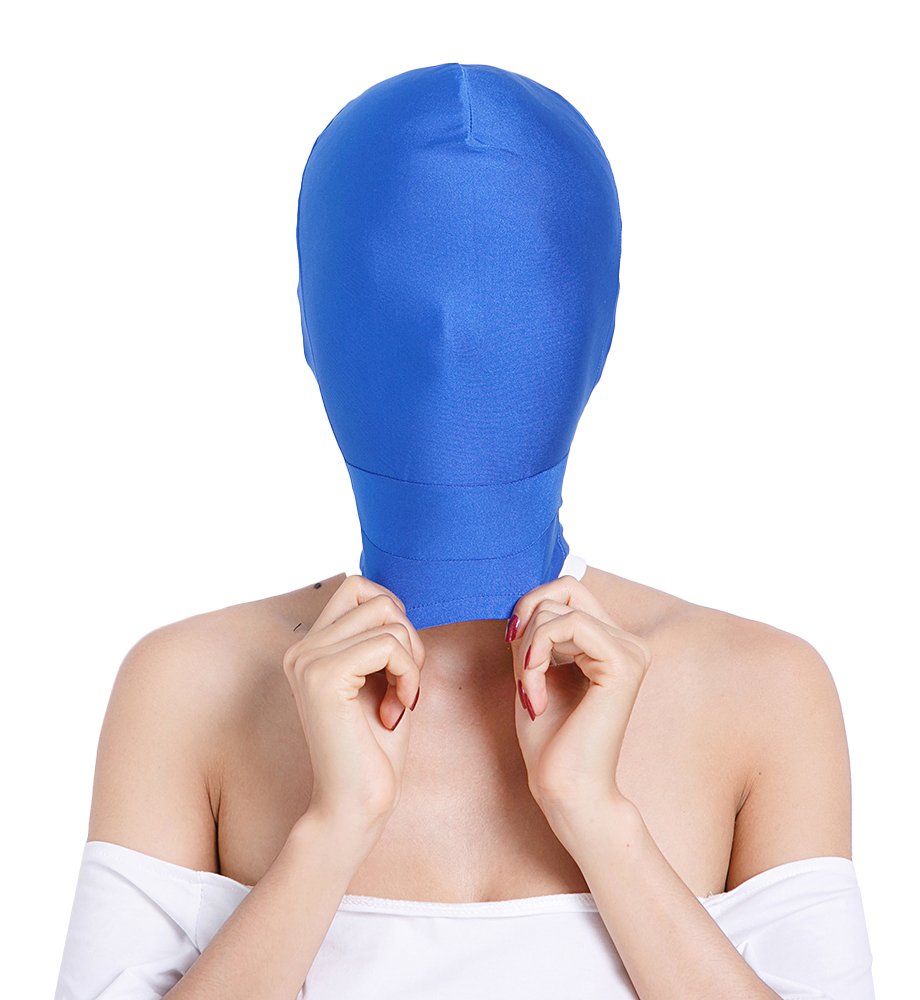 Amazon.co.jp: コスプレ ハロウィン ツルツルニット 頭を全て覆った 全