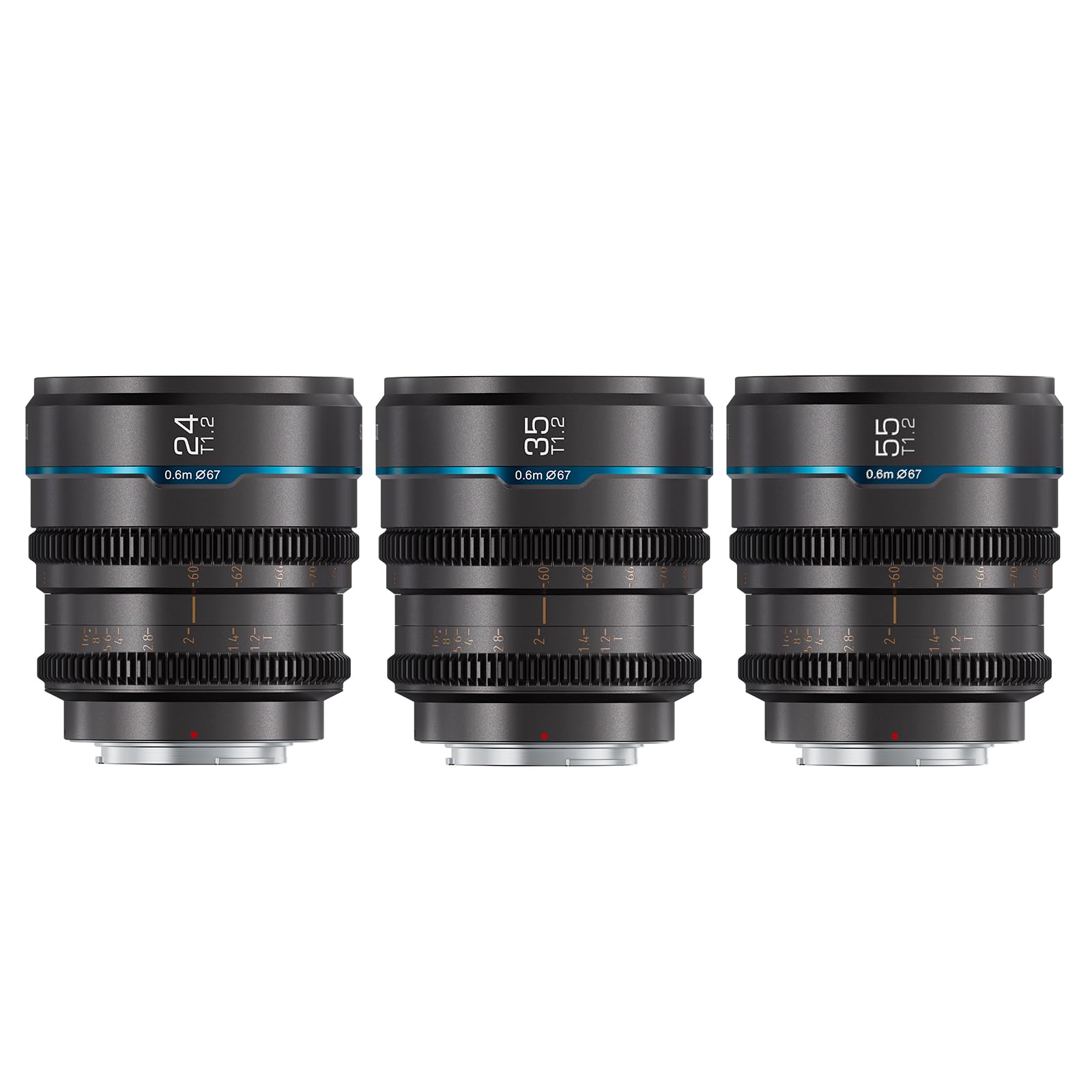 Amazon.co.jp: SIRUI Night Walker T1.2シネマレンズセット, 24mm