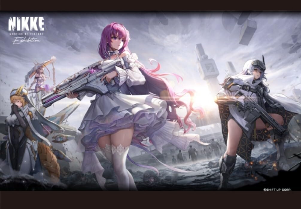 Amazon.co.jp: OVER ZONE A2タペストリー NIKKE展 Exhibition ニケ展