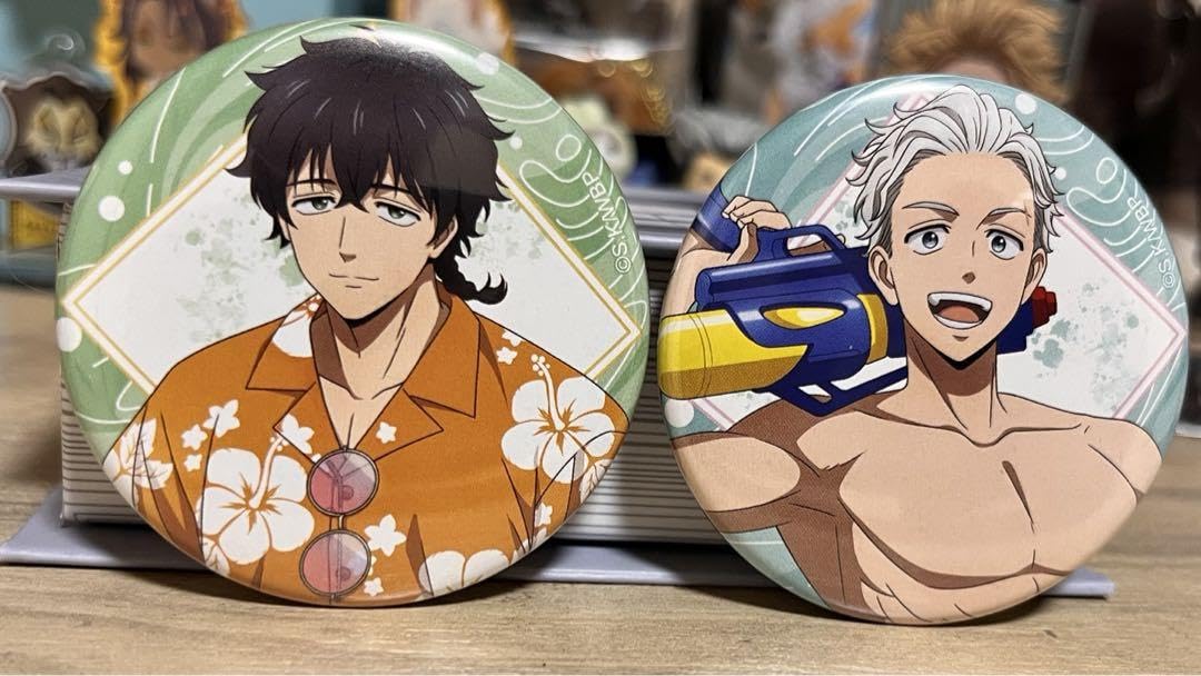 十亀条 缶バッジ ベースヤード WIND BREAKER ウィンブレ 十亀条 ベース