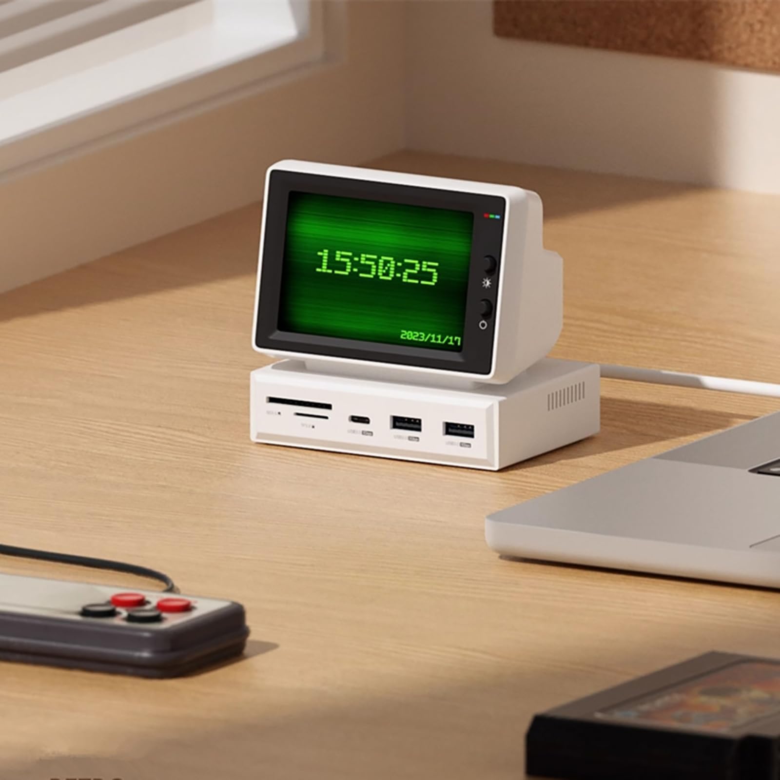 Amazon.co.jp: 3.5インチビンテージセカンダリスクリーンモニター、PC