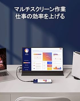 Amazon.co.jp: CNBANAN モバイルモニター 16インチ 2.5K解像度