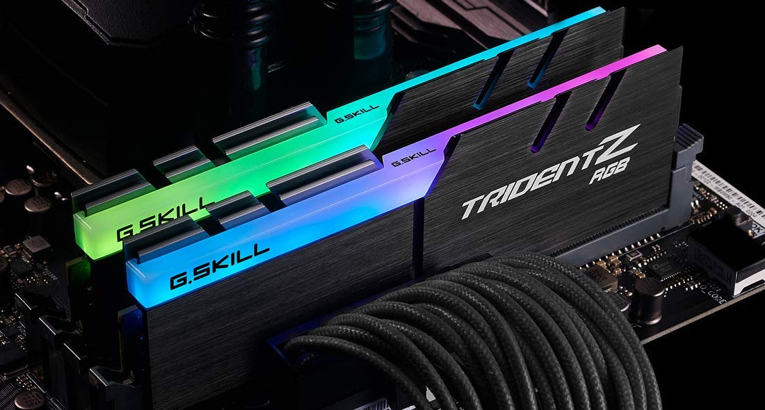 Amazon | G.Skill Trident Z RGB F4-3200C16D-32GTZRX (DDR4-3200 16GB