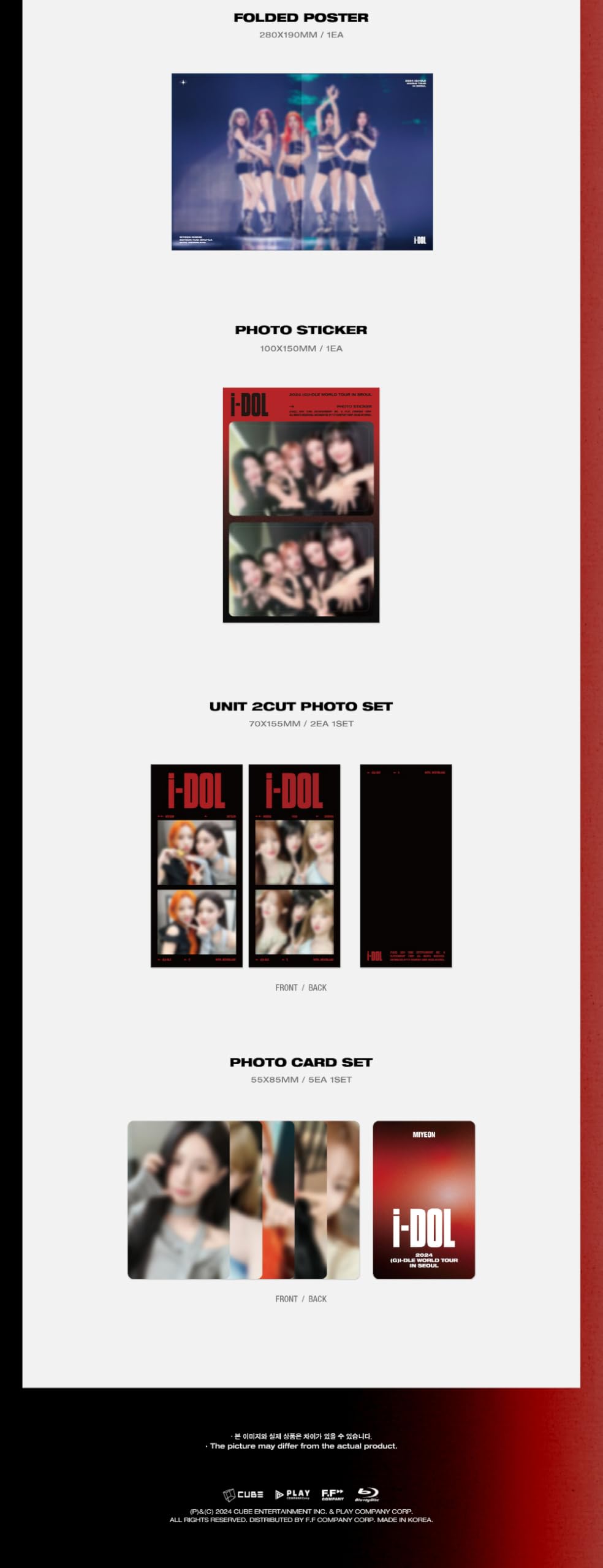 Amazon.co.jp: (G)I-DLE WORLD TOUR iDOL in Seoul with Tracking