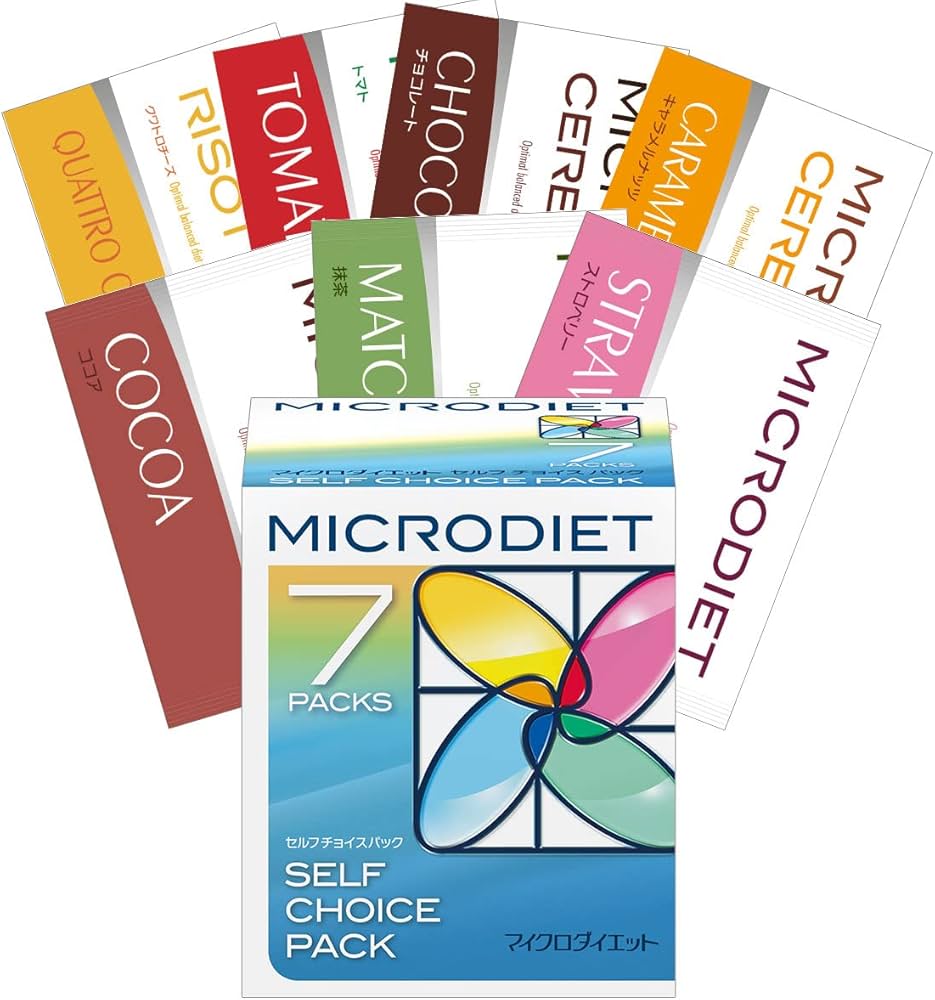 Amazon.co.jp: マイクロダイエット 7日間お試しセット（7食）（AXFEA1