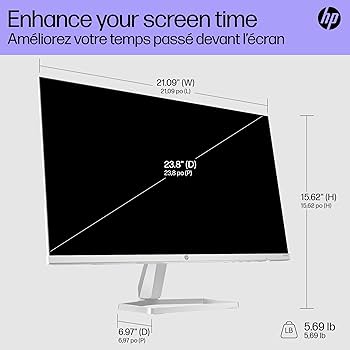 Amazon.com: HP Series 5 24 inch FHD Monitor, Full HD Display (1920
