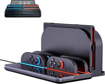 Amazon.co.jp: Switch 2 ジョイコン2用 Joy-Con2 充電スタンド 4台同時