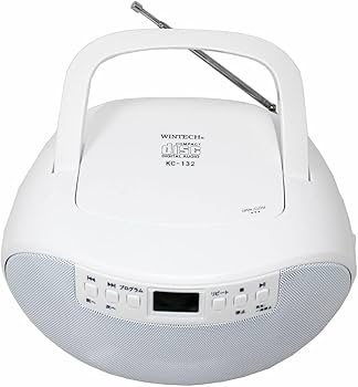 Amazon.co.jp: WINTECH CDラジオ CDプレーヤー ポータブル コンパクト