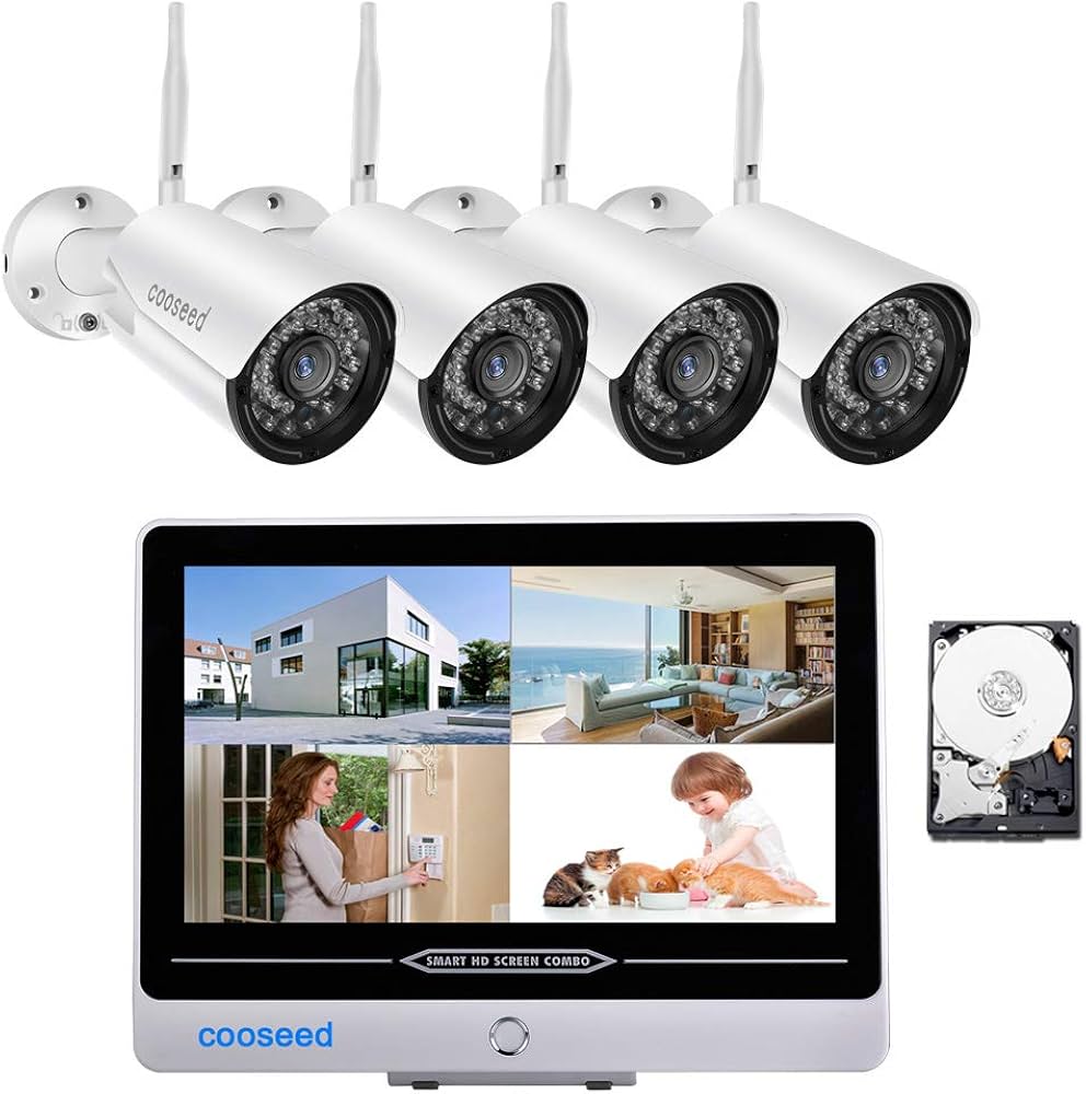 Amazon.co.jp: 防犯カメラ ワイヤレス 屋外 COOSEED 200万画素 12