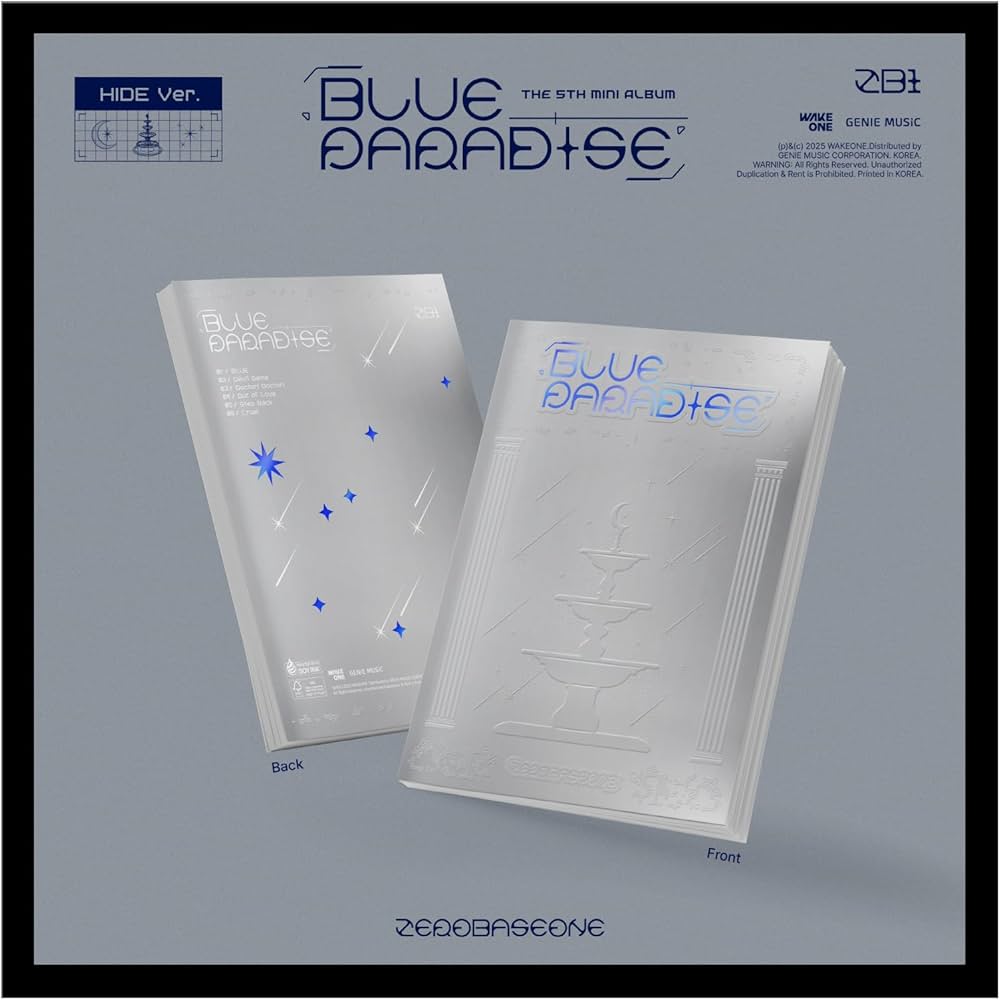 Amazon.co.jp: ZEROBASEONE BLUE PARADISE 5th Mini Album with
