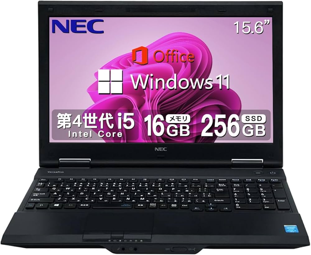 Amazon.co.jp: NEC Laptop VK26/Windows11 Pro/MS Office 2019/4th