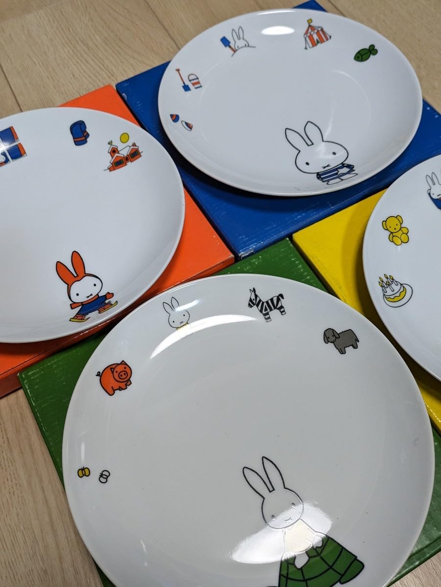 Amazon.co.jp: ローソン ミッフィー お皿 4枚セット キャンペーン