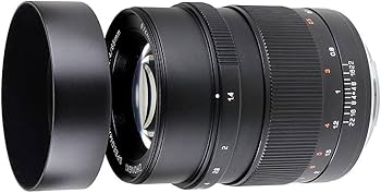 Amazon.co.jp: Mitakon Zhongyi Speedmaster 65mm f/1.4レンズ Fuji