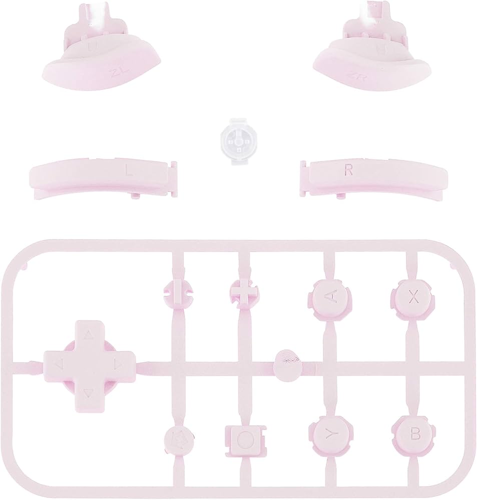 Amazon.com: eXtremeRate Cherry Blossoms Pink Replacement ABXY Home