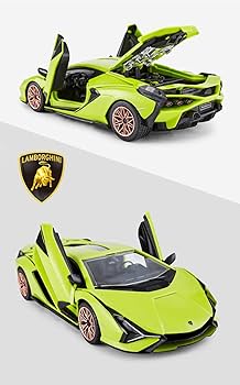 Amazon.co.jp: 1/18 ランボルギーニ・シアン ラジコンカーキット パチ