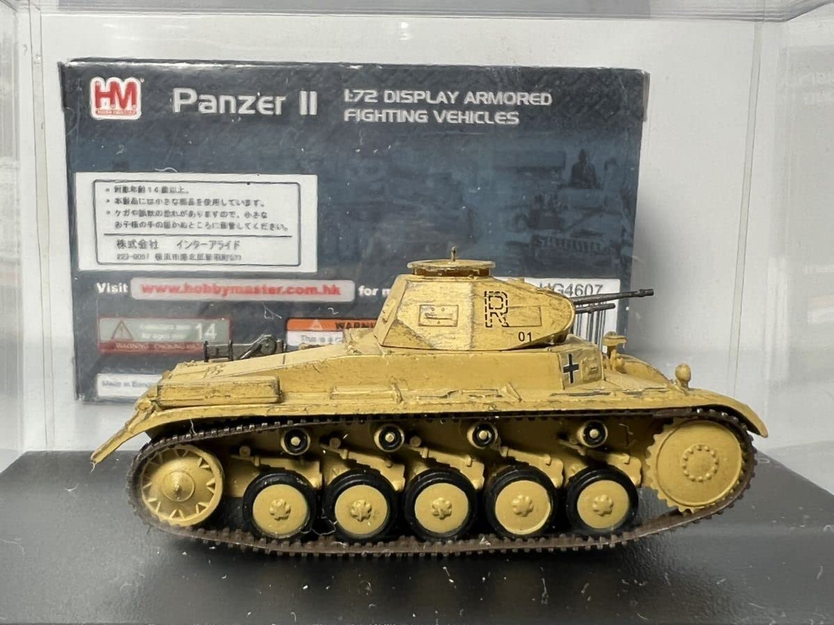 Amazon | ホビーマスター HG4607 1/72 ドイツ軍 Ⅱ号戦車 F型