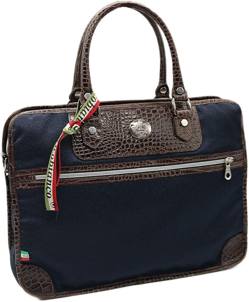 Amazon.co.jp: [オロビアンコ] ビジネスバッグ 2way ミニクロコ