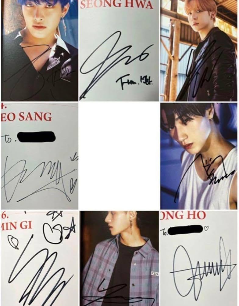 ateez ホンジュン直接サイン ateez ホンジュン直接サイン 【公式通販】