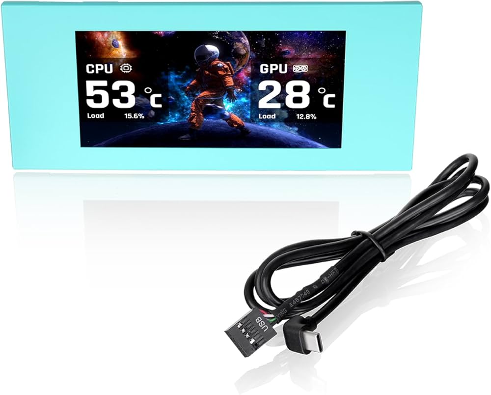 Amazon.co.jp: Thermaltake View 600 TG 6.0インチLCDスクリーンパネル