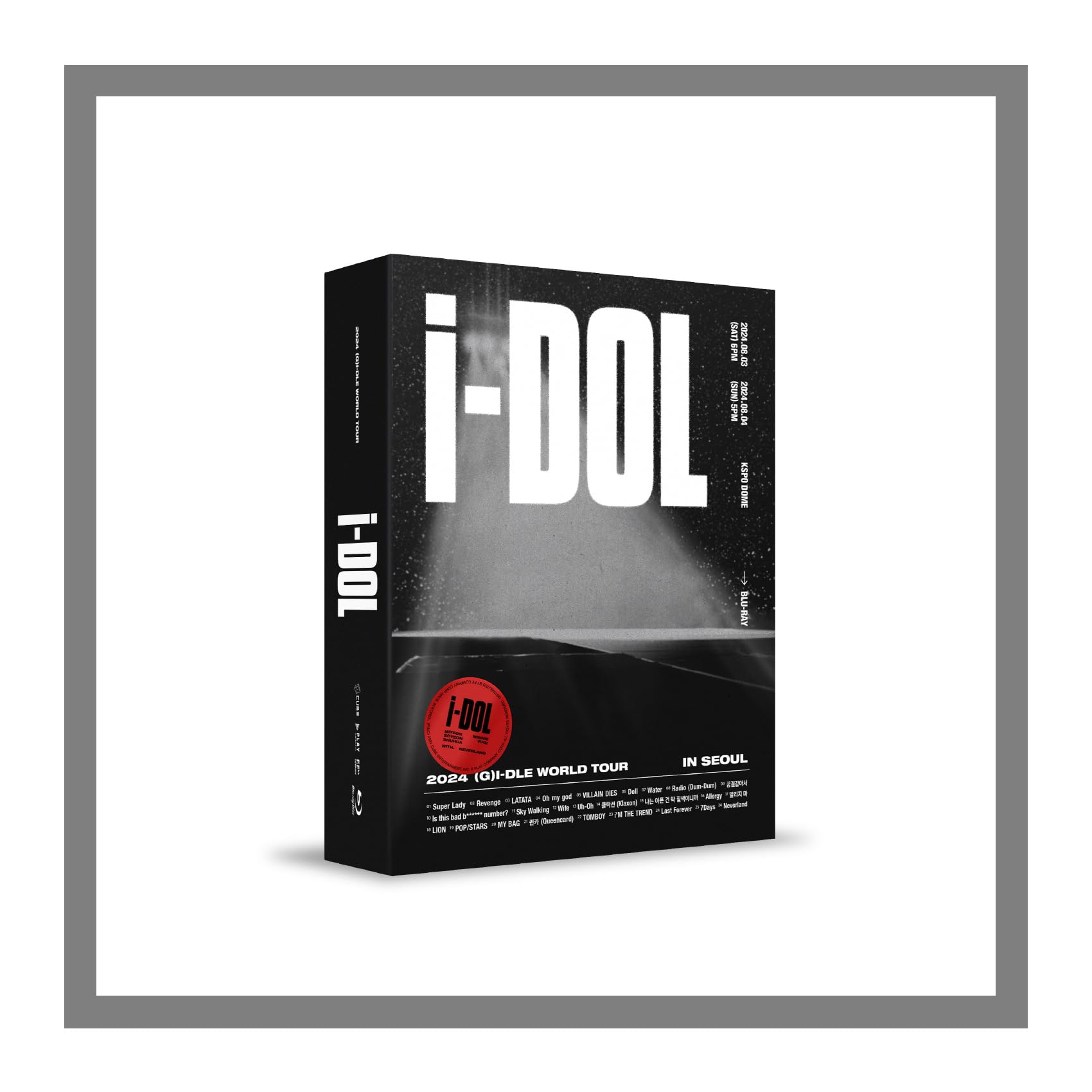 Amazon.co.jp: (G)I-DLE WORLD TOUR iDOL in Seoul with Tracking