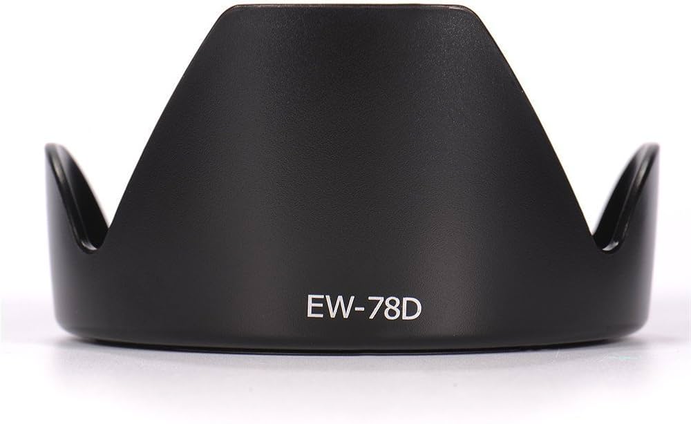 Amazon | ピーシーエーテック Canon レンズフード 互換品 EW-78D EF