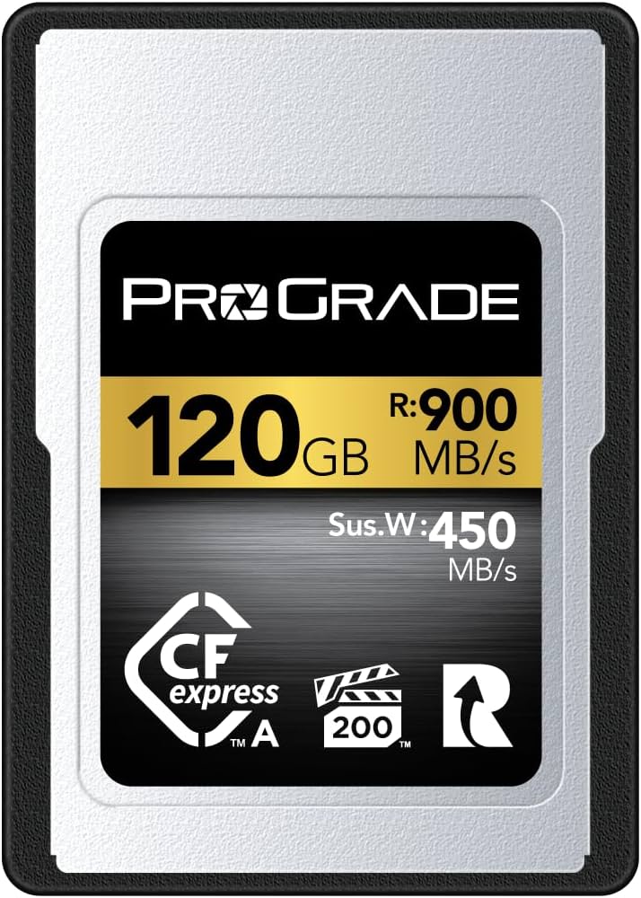 Amazon | ProGrade Digital CFexpress 2.0 Type A GOLD 120GB メモリー