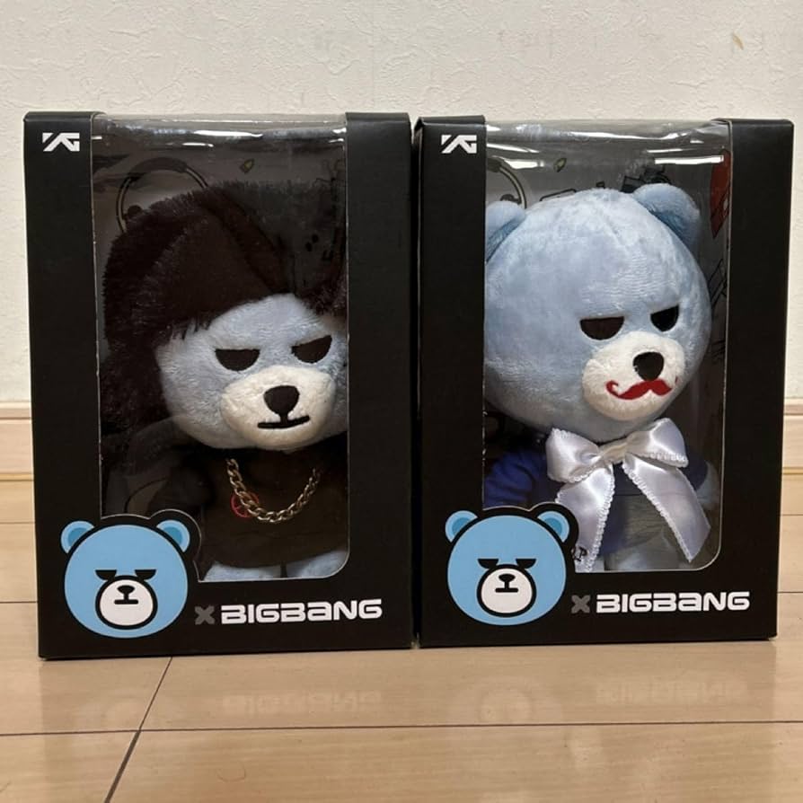 Amazon.co.jp: KRUNK×BIGBANG T.O.P G-DRAGON 公式ぬいぐるみ セット