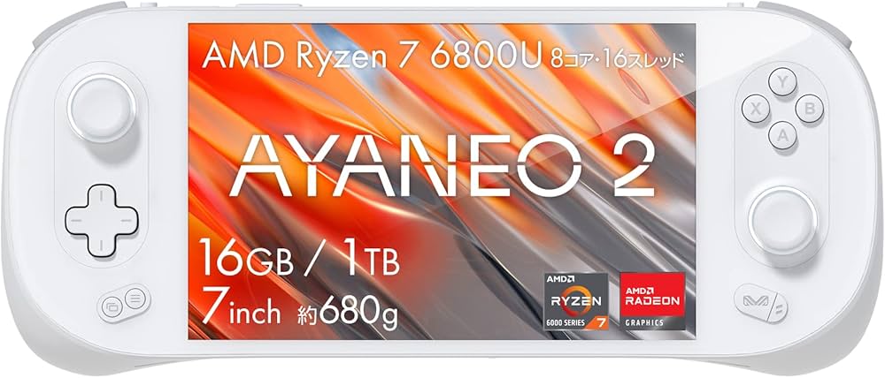 Amazon | AYANEO 2 国内正規版 Ryzen7 6800U/ 7インチ/ FHD/大容量
