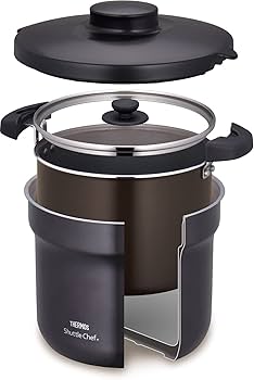 Amazon.co.jp: Thermos KBJ-4501 CGY Vacuum Insulated Cooker