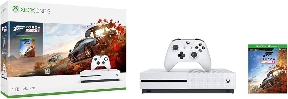 Amazon.co.jp: Xbox One S 1 TB Forza Horizon 4 同梱版 (234-00567