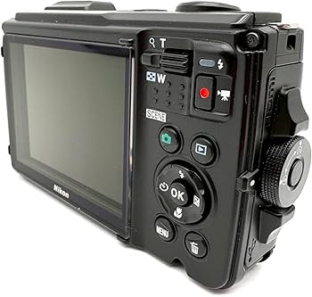 動作未確認】Nikon COOLPIX W300 デジタルカメラ ブラック ニコン