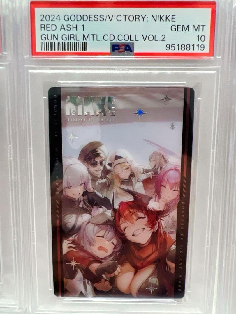 NIKKEガンガールメタルコレクション2 PSA10 5連番勝利の女神:NIKKE