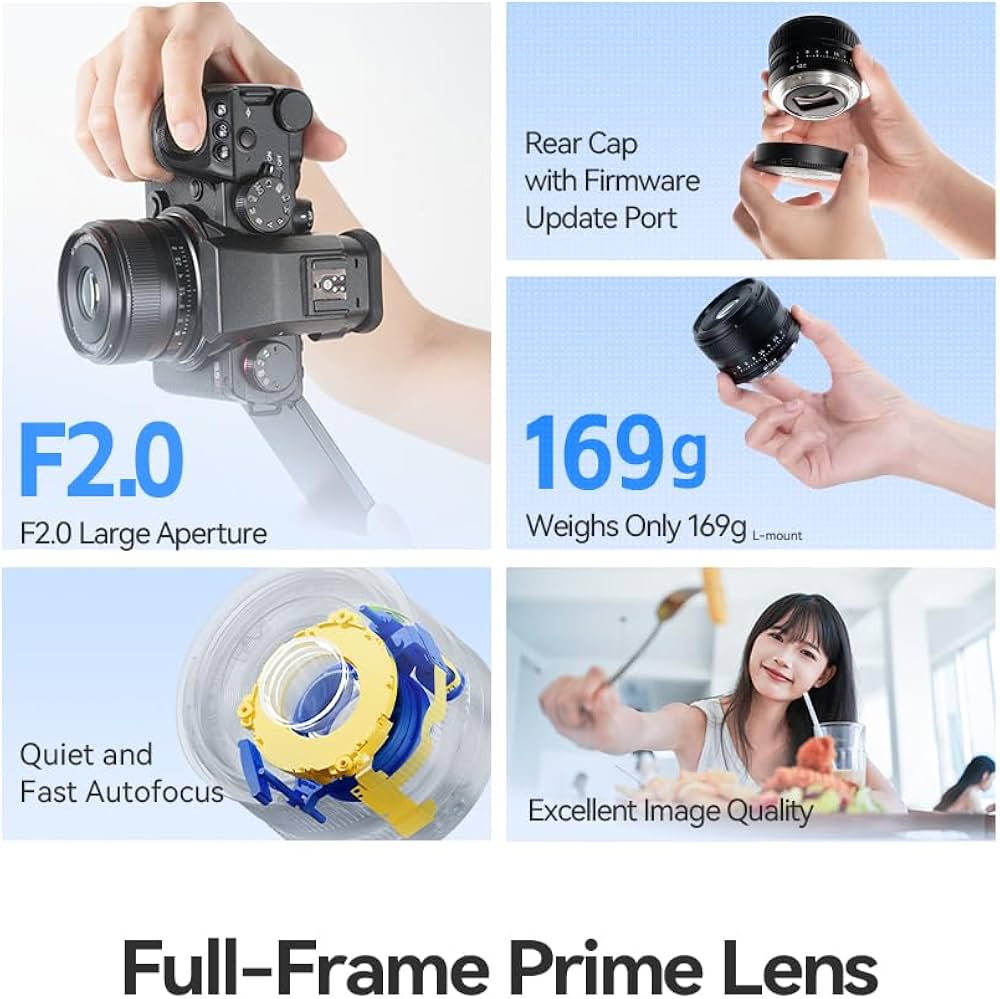 Amazon.co.jp: TTArtisan AF 40mm F2 L, AF 40mm f/2 Lマウントレンズ